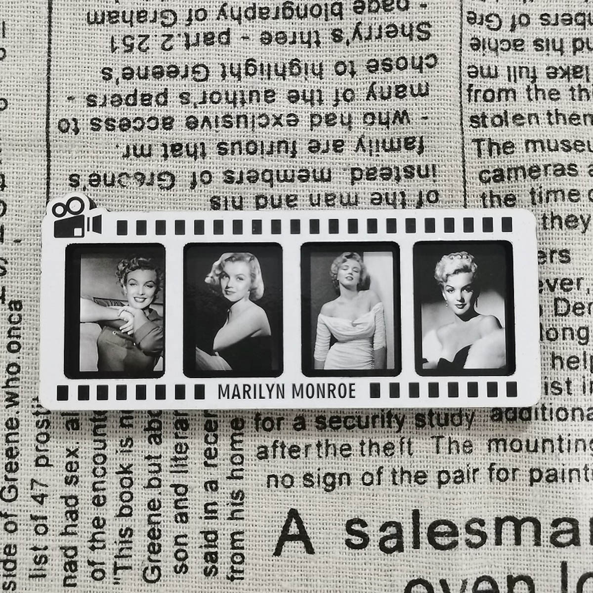 Hollywood Layers wooden magnet,Vintage movie stars Marilyn Monroe souvenir fridge magnets,epoxy coating refrigerator magnets