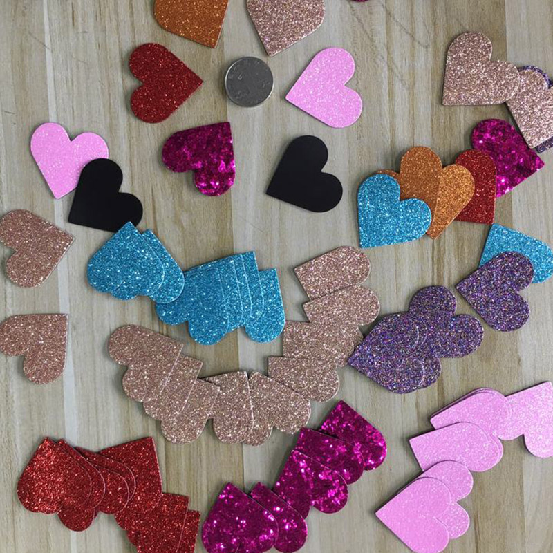 Gillter heart shaped Magnet for DIY decoration gift,fridge sticker for children customized star animal style for kid