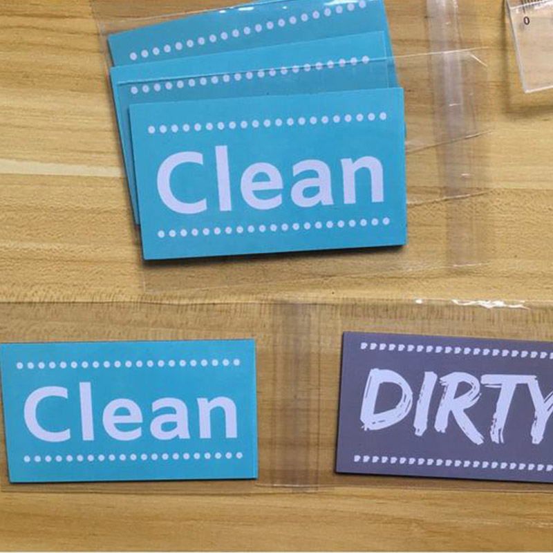 Dishwasher Magnet Clean Dirty Sign - Strongest Magnet Double Sided Flip - Kitchen Flip Magnet home decor