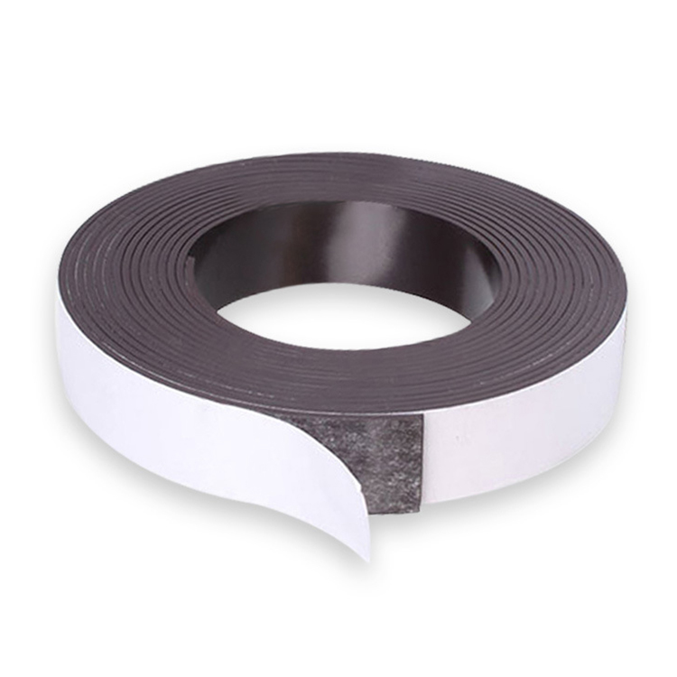 Customized Double Side Adhesive Magnet Tape Isotropic Anisotropic Flexible Rubber Magnet Strip