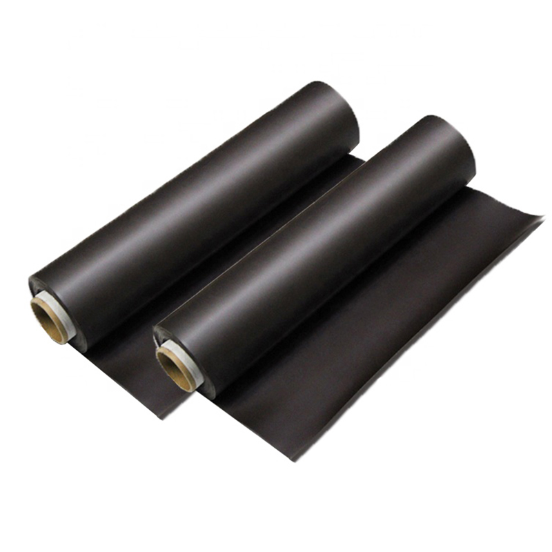 China Manufacturer Super Strong Vinyl Magnet Roll Flexible Magnetic Vinyl Rolls With Adhesive Layer