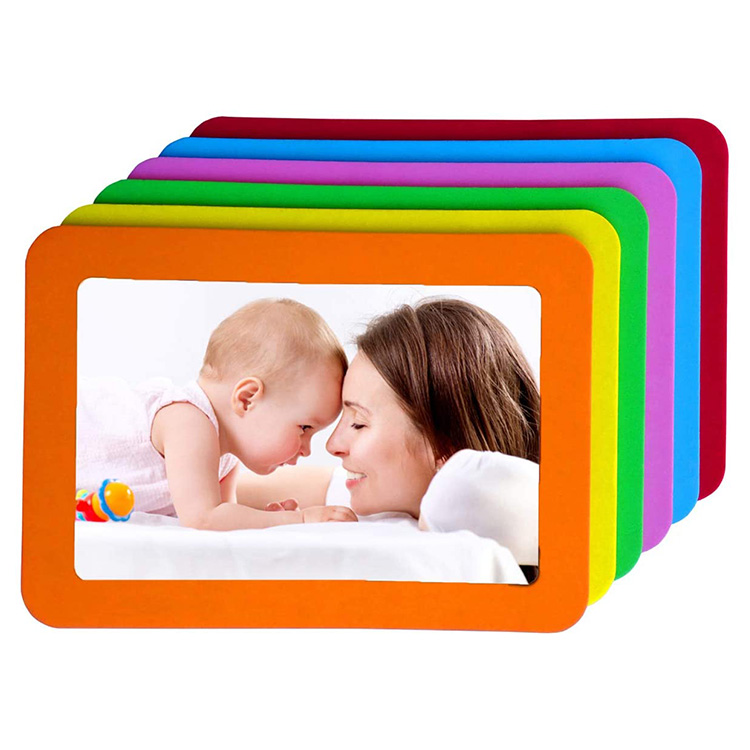 Factory Custom Wooden Baby Magnetic Photo Frame 4X6 5x7 For Decoration